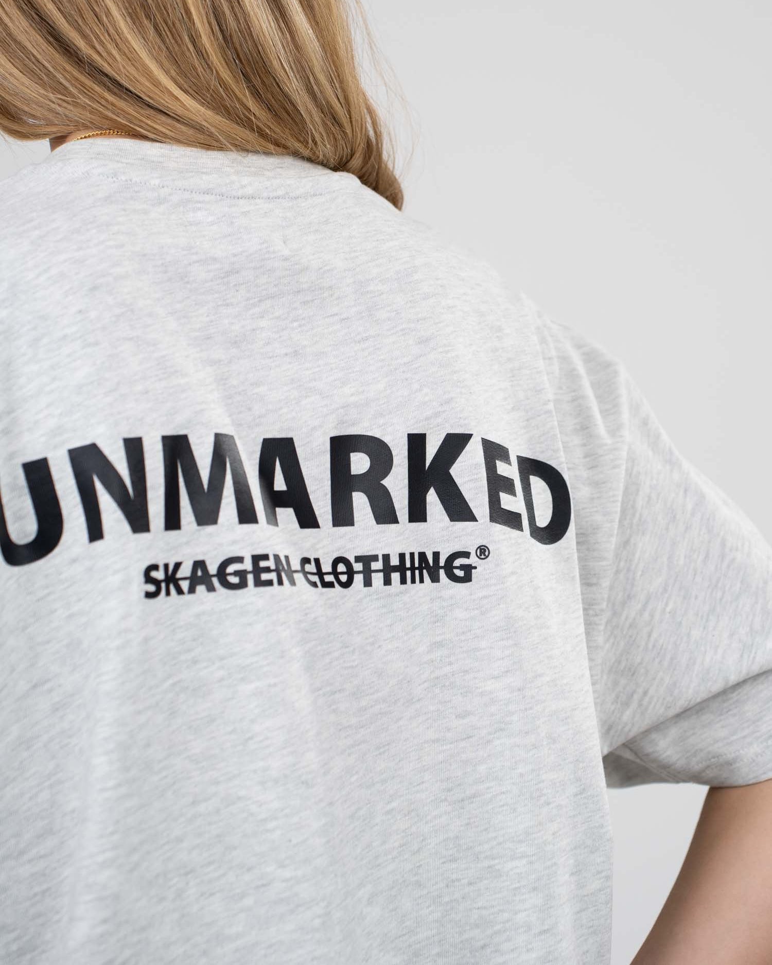 UNMARKED T-shirt Grey | Skagen - clothing.dk